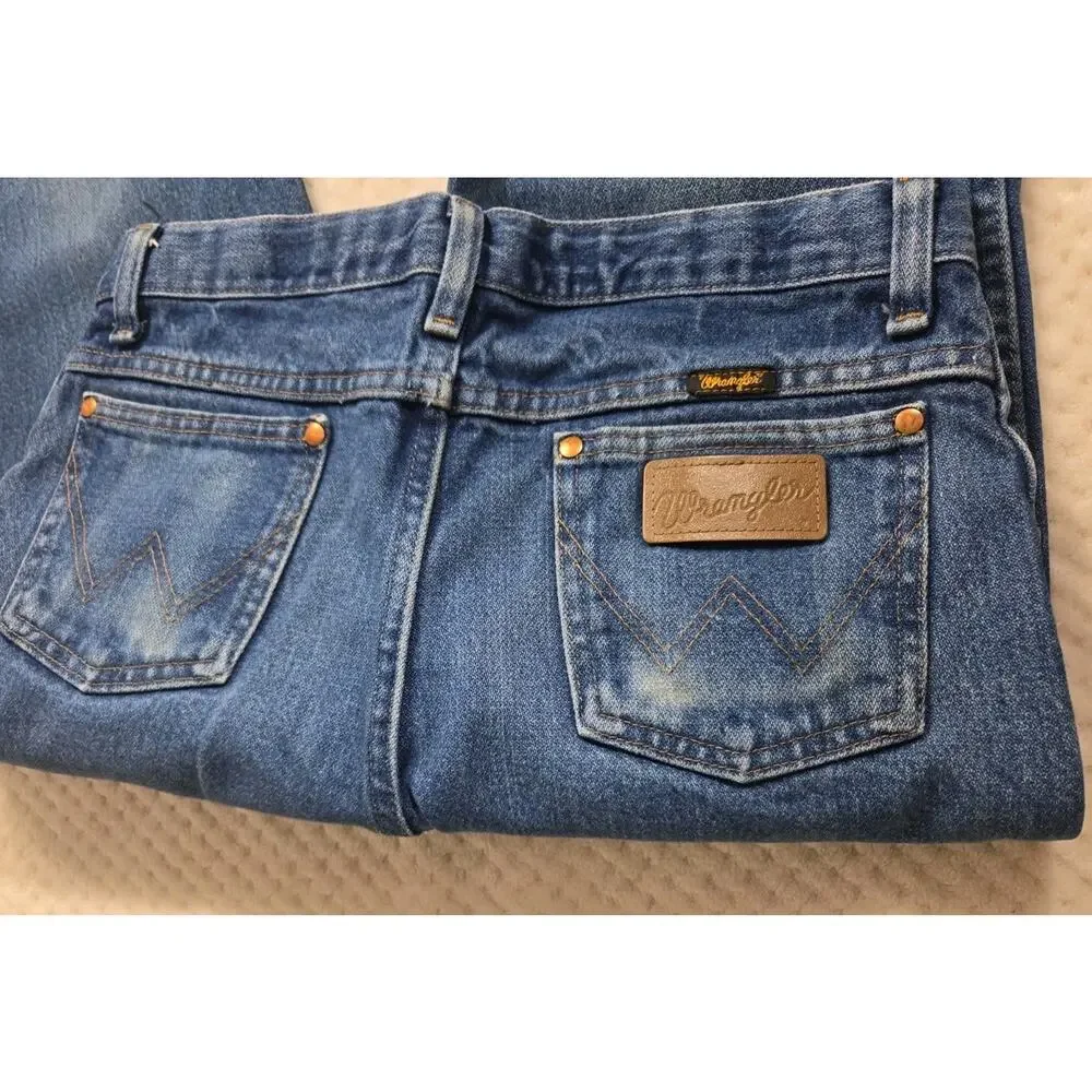 Wrangler 13MWZBP Jeans Mens 18 Reg Cowboy Cut Western Denim Made In Mexico #075